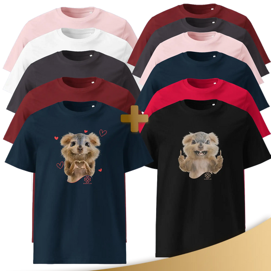 T-SHIRT KAK HEART + KAK F*CK