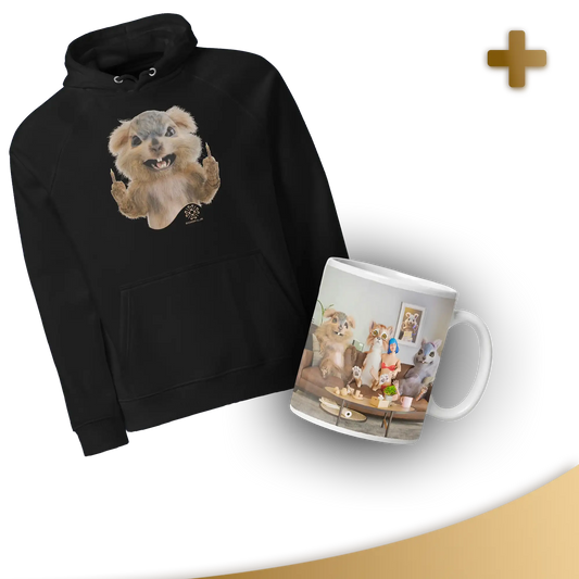 HOODIE KAK F*CK + MUG TEAM