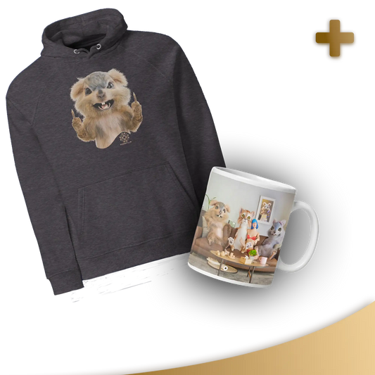 HOODIE KAK F*CK + MUG TEAM