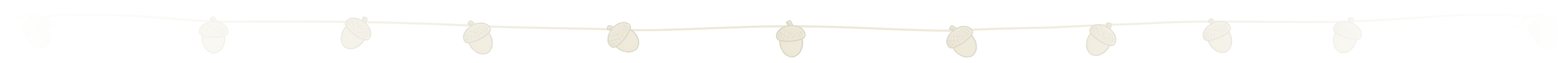 Guirlande de noisettes